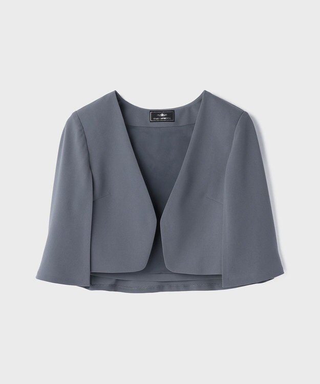 GRACE CONTINENTAL ケープボレロ グレー