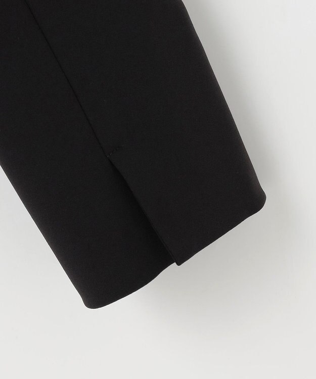 ANY SIS L 【洗える】セレモニーダブルクロス カラーレス ジャケット ブラック