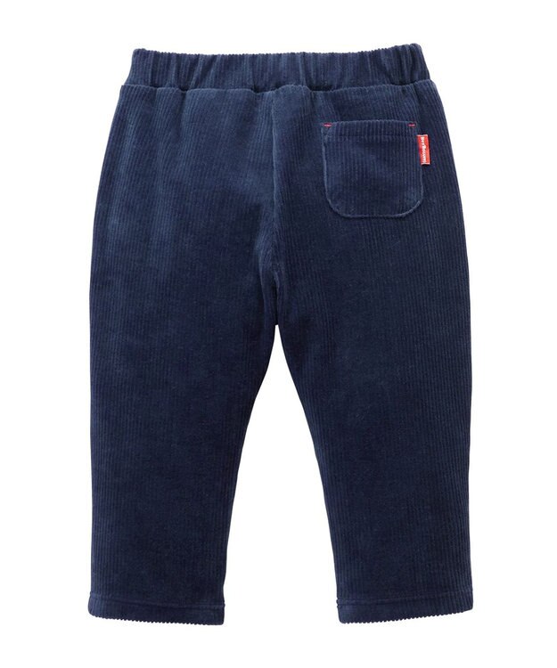 MIKI HOUSE HOT BISCUITS 【80-120cm】 ストレッチニット コーデュロイパンツ 紺