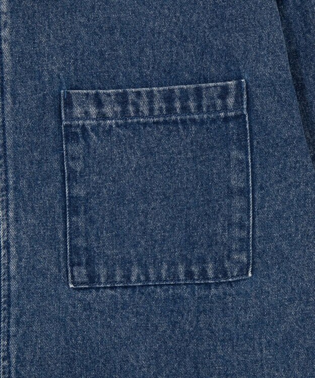 WEGO デニムシャツジャケット デニム中濃加工色