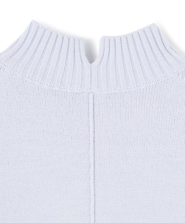 UNFILO ハイネックチュニック アイスブルー