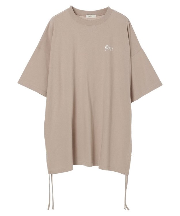 earth music&ecology ｅ／ｍシャーリングプルオーバー Beige