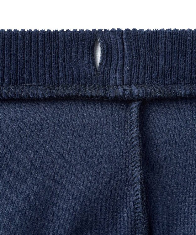 MIKI HOUSE HOT BISCUITS 【80-120cm】 ストレッチニット コーデュロイパンツ 紺