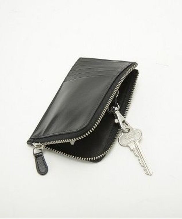 UNBILLION Otias バッファローレザーカードウォレット ブラック