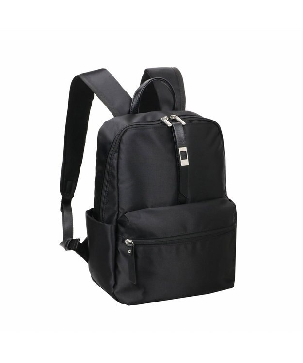 ACE BAGS & LUGGAGE PROGRES プログレ ミュー リュックサック ボトルホルダー エアメッシュ素材 背面ポケット 17394  リュックサック レディース ユーティリティポケット ブラック