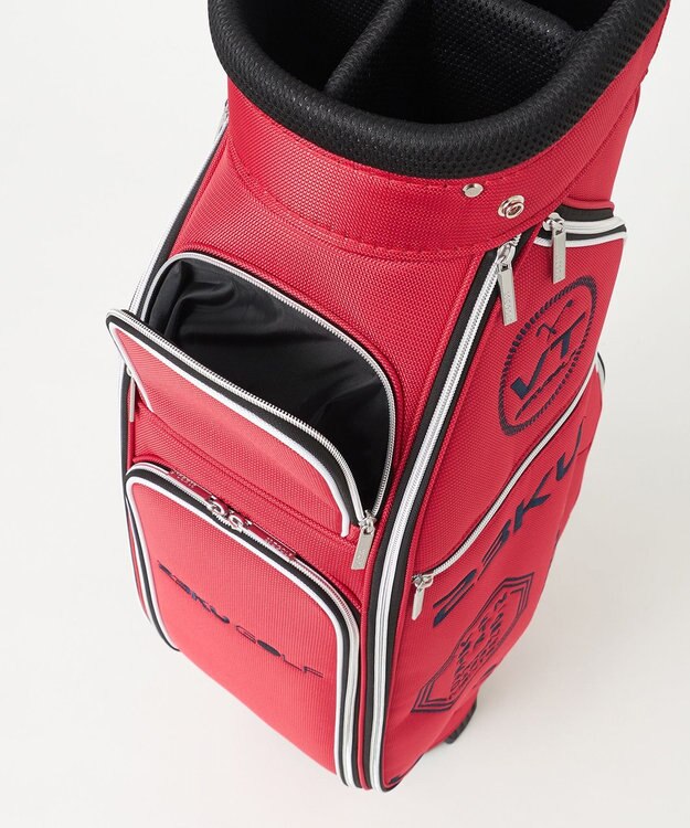 23区GOLF 【UNISEX】ツアーモデル キャディバッグ レッド系