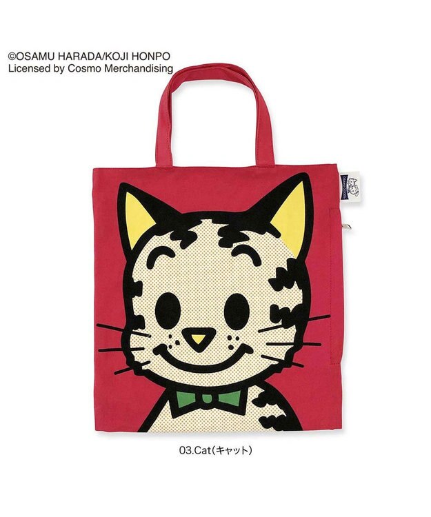 ROOTOTE 6269【オサムグッズ】OSAMU GOODS(R)×ROOTOTE コラボトートバッグ-AB 03：キャット