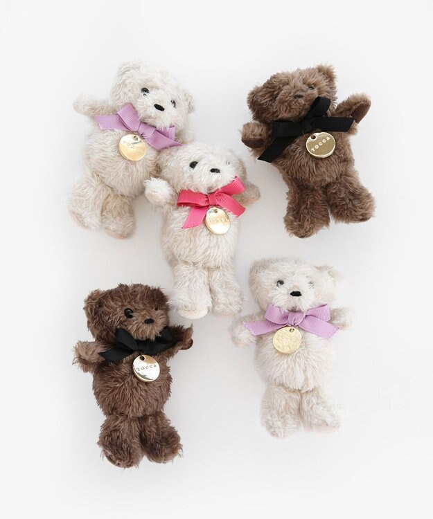 TOCCA 【ぬいぐるみチャーム付き】TOCCA AMICO CANVAS TOTE キャンバストート アイボリー系