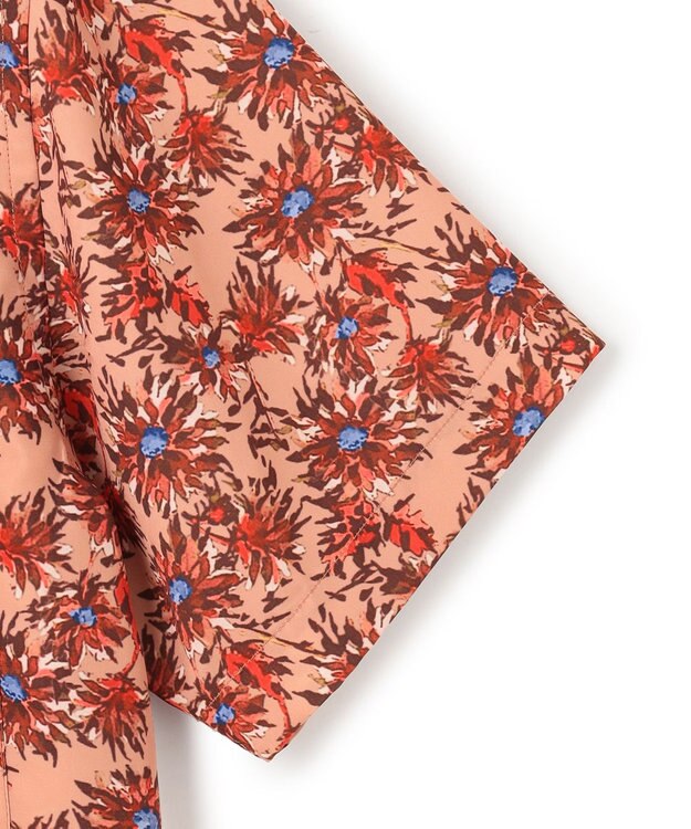 UNFILO MENS TORO TORO オープンカラーシャツ [24年春夏商品] 花柄赤