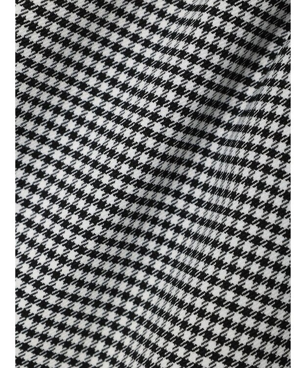 earth music&ecology チェックミニスカート Black