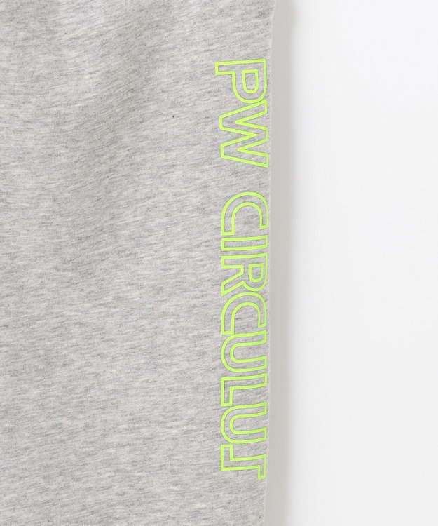 PW CIRCULUS 【MEN】サイドロゴ ジャージー ジョガーパンツ ライトグレー系