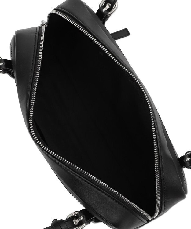 WEGO ミラー付きボストンバッグ ブラック