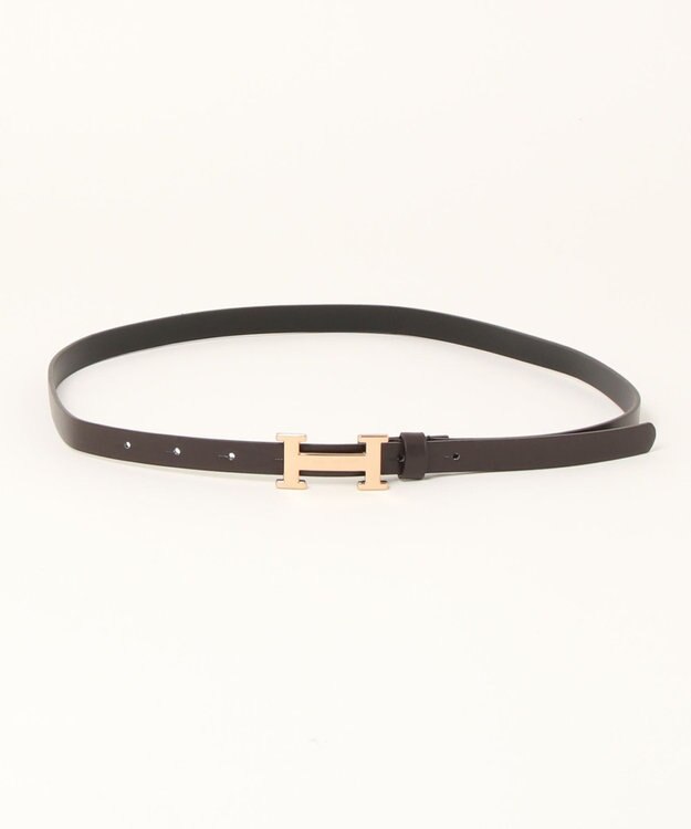 UNBILLION カシュネ cache nez / Hバックルベルト ダークブラウン