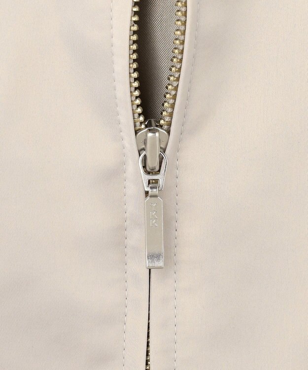 ICB 【2WAY】 ダルグロッシーサテン ボウタイ付きブルゾン トープ