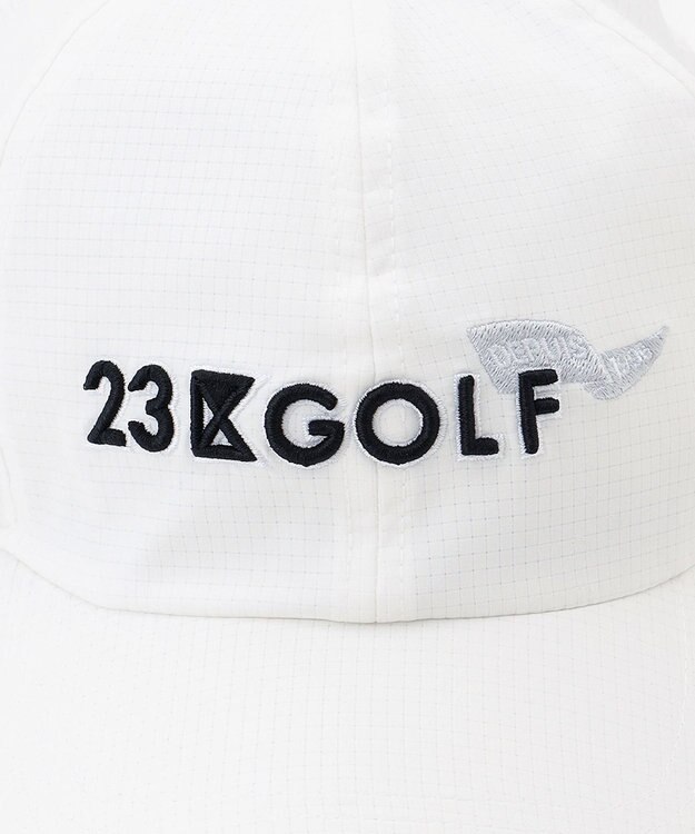 23区GOLF 【UNISEX】23区GOLF ロゴキャップ ホワイト系