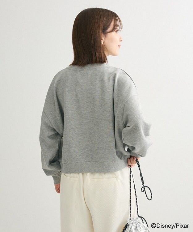 Green Parks トイストーリー／立体ロゴショートプルオーバー Gray Mixture