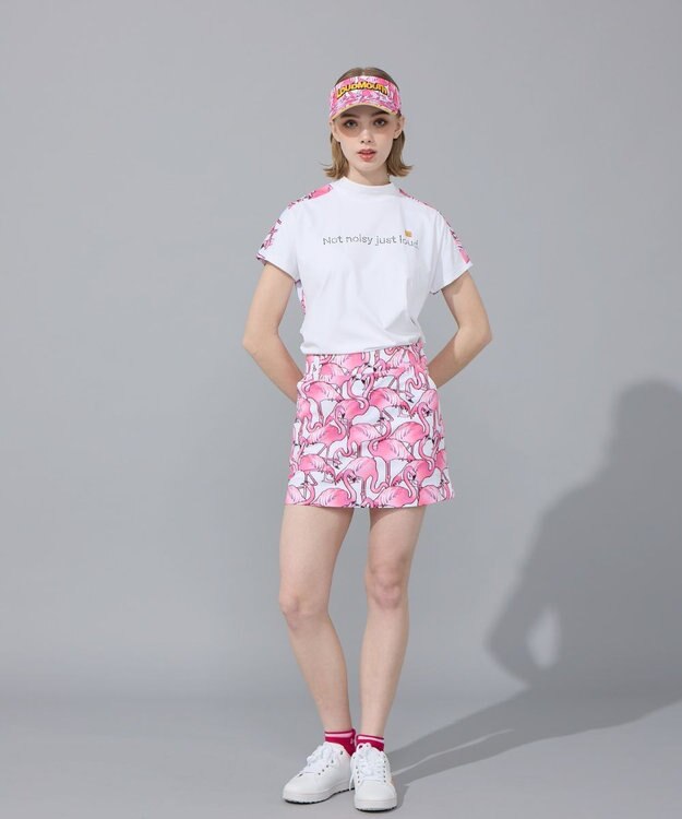 FILA GOLF／marie claire 【Loudmouth】柄スカート Pink Panic
