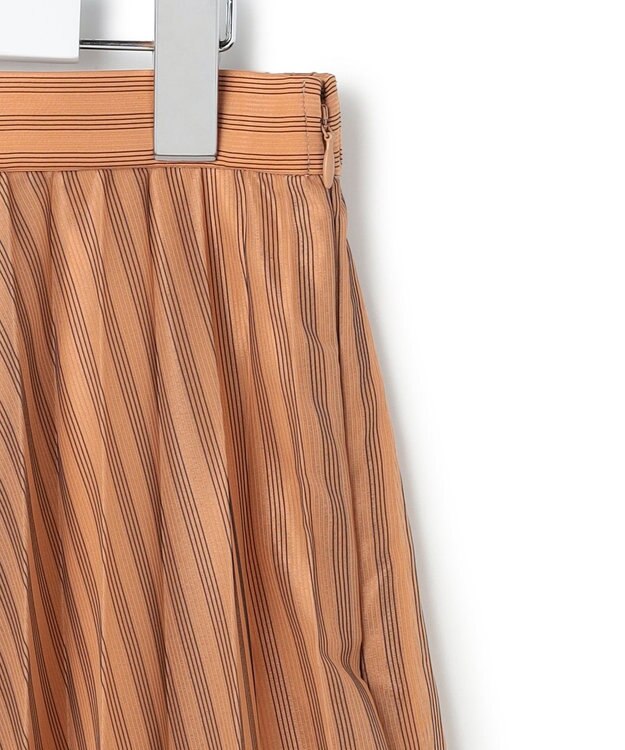 ICB カールマイヤープリーツ スカート アンバーブラウン