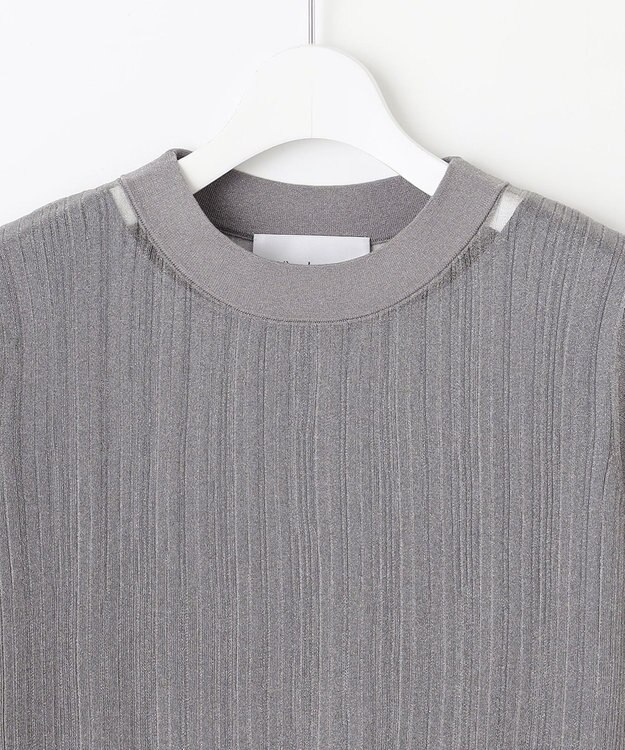 自由区 【カトリエムブーケ】Translucidite シアープルオーバー グレー