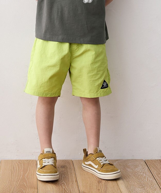 ANY KIDS 水陸両用 ハーフパンツ ライム