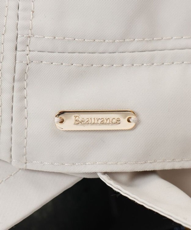 AURORA 【 Beaurance （ビューランス）】サマーシールドタレ付きはっ水キャップ ライトベージュ