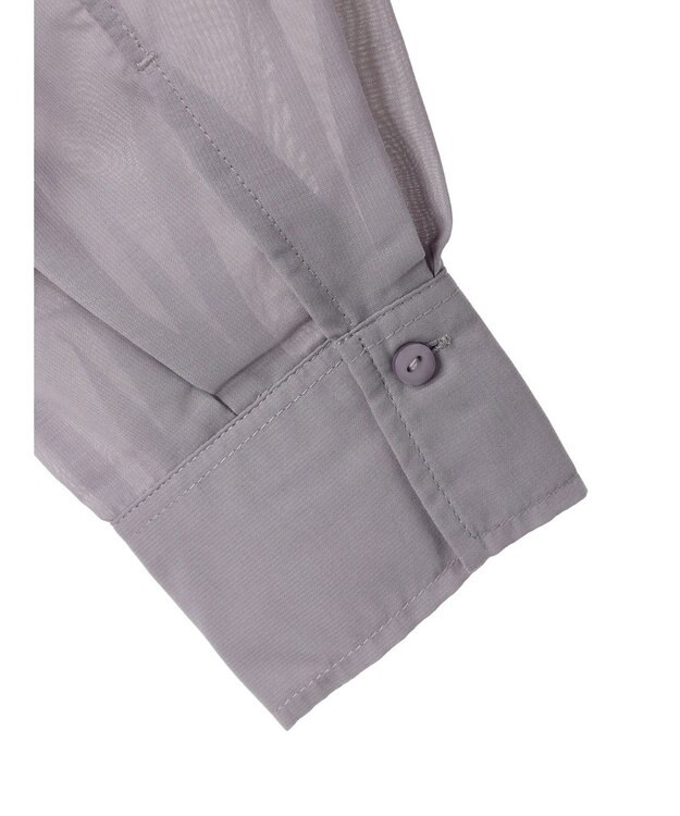 earth music&ecology フリルシャツ Lavender