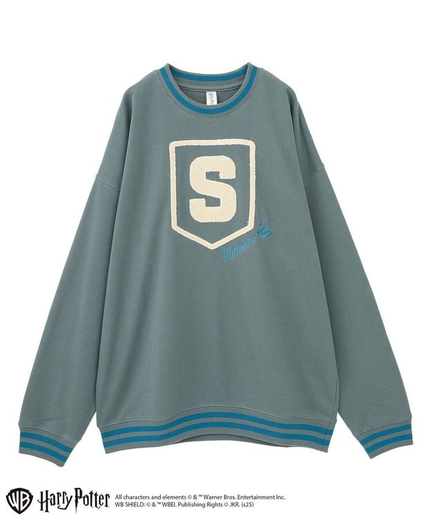 Green Parks ハリー・ポッター／サガラ刺繍ロゴプルオーバー Khaki