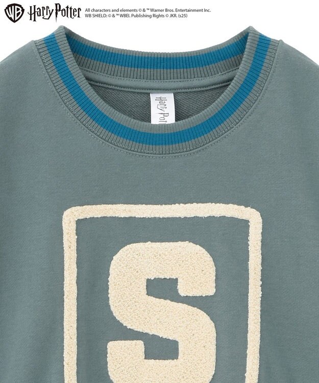 Green Parks ハリー・ポッター／サガラ刺繍ロゴプルオーバー Khaki