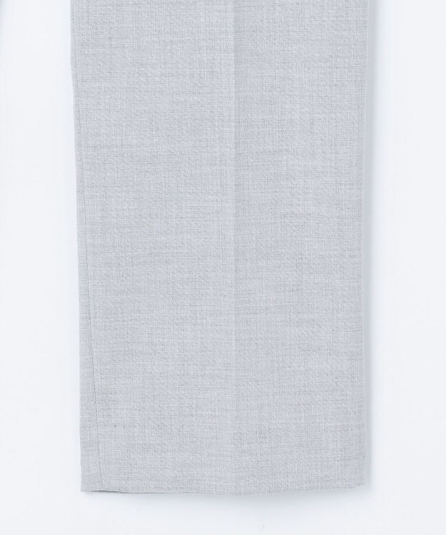 J.PRESS LADIES 【洗える】CARREMAN 2WAY テーパード パンツ ライトグレー系