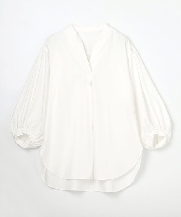 ANY 【WEB限定】【UVカット/抗菌防臭/速乾】エニィファンクション　スキッパーブラウス オフ