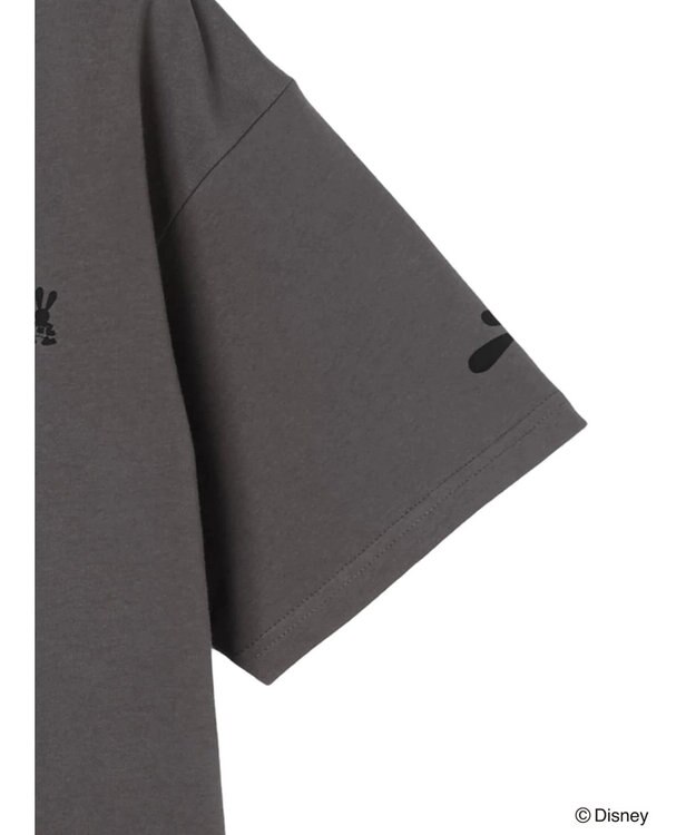 Green Parks オズワルド／バックプリント半袖ＴＥＥ Charcoal Gray