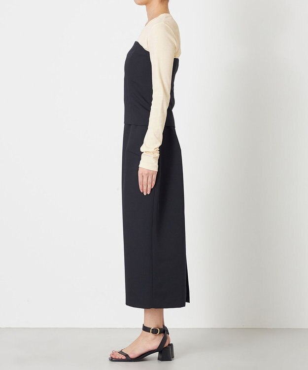 NAVE 【Nave・セットアップ可/洗える/吸水速乾】ドライチノ スカート ブラック系