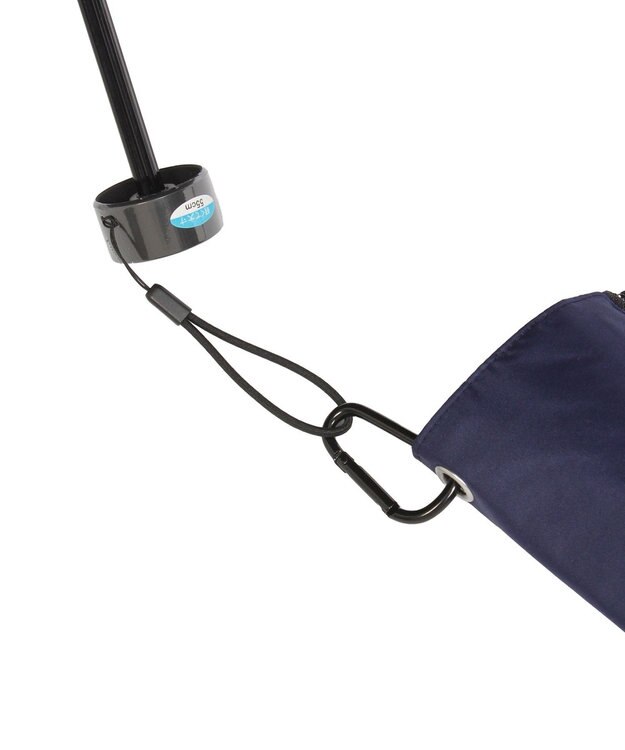 MOONBAT 【WEB限定/遮光率100%/遮熱/UV/耐風】POLO RALPH LAUREN（ポロ ラルフローレン）晴雨兼用日傘 ポロベア 無地 折りたたみ傘 ディープブルー