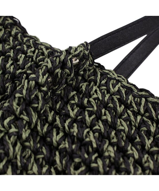 ROOTOTE 3099【手編みカゴバッグ】LT.デリ.バスケット-B 01：カーキ