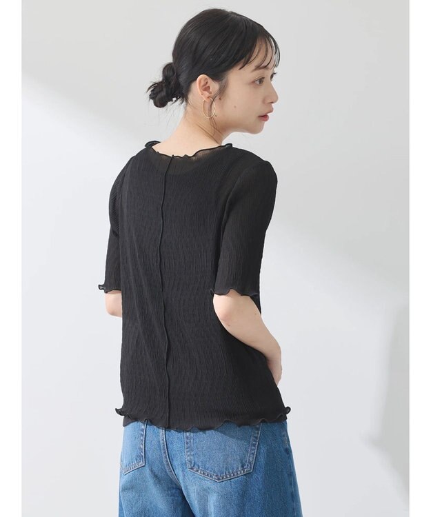 earth music&ecology シアープルオーバー Black