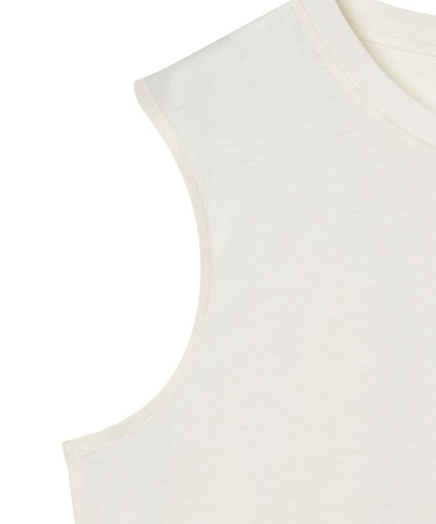 JOSEPH 【洗える】コットンシルク　ジャージータンクトップ White