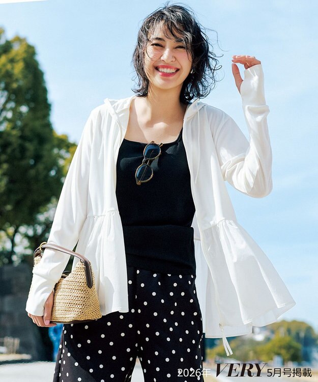 UNFILO 【GOCOCi/ワコール】カップ付き タンクトップ ブラック