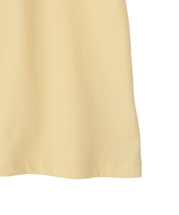 CRAFT STANDARD BOUTIQUE フロッキープリントＴシャツ Light Yellow