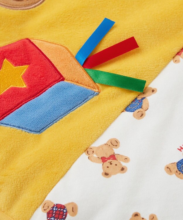 MIKI HOUSE HOT BISCUITS 【ミキハウス】 ベビープレイマット 黄