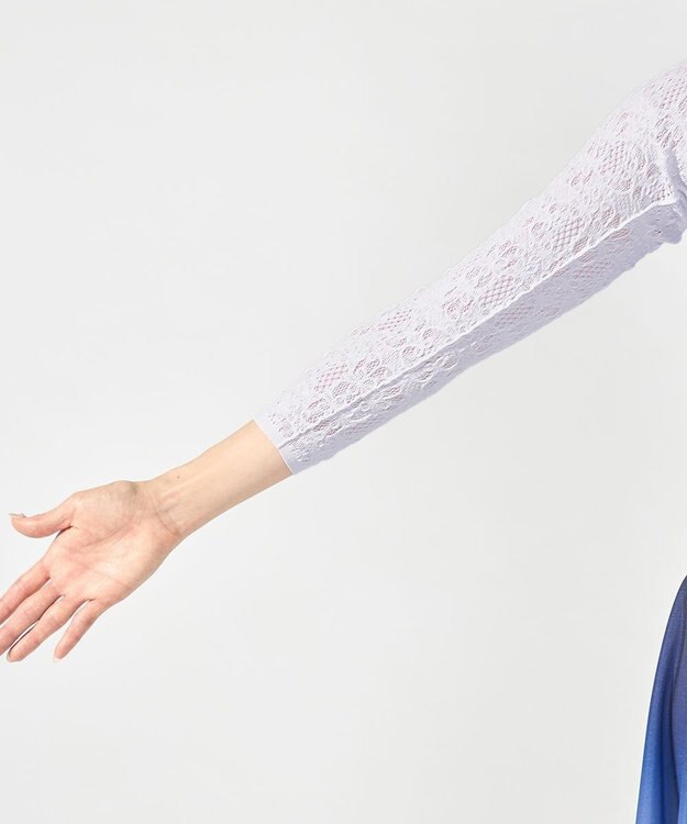 Chacott ノーソーイング７分袖アームカバー アイリス