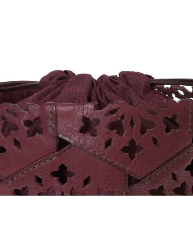 genten カレイド ショルダーバッグ ワイン