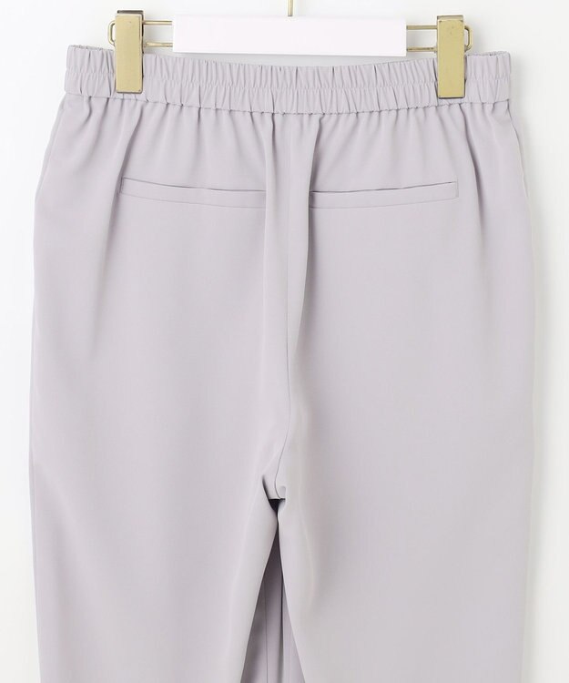 ANY SIS S 【接触冷感・UVカット・吸水速乾】サラキレイ テーパード パンツ ライトグレー