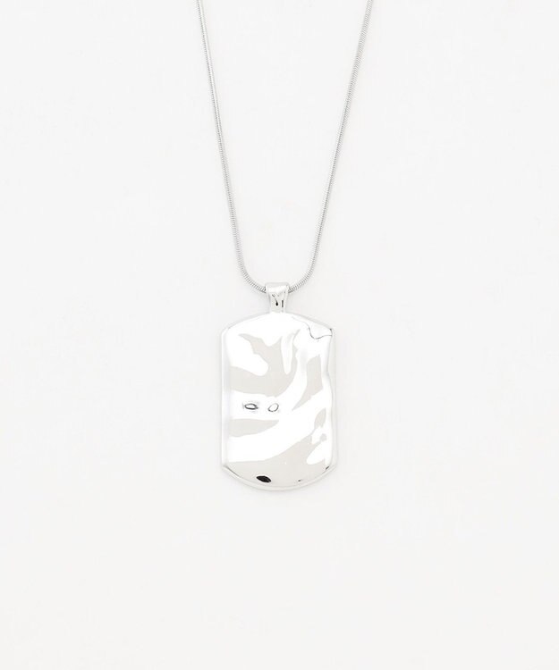 ICB 【先行予約】 ドッグタグモチーフネックレス シルバー