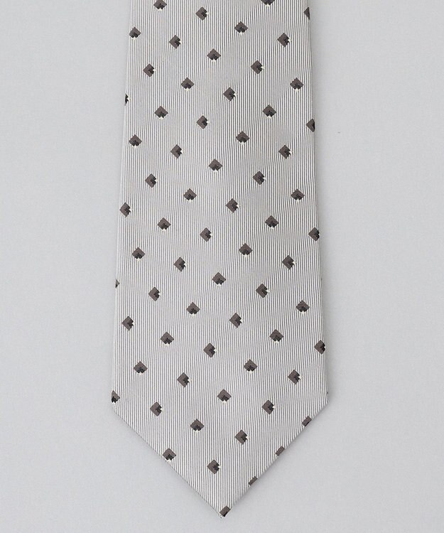 GOTAIRIKU GOTAIRIKU別注【日本製】シルク ネクタイ_オリジナル柄 ベージュ系8