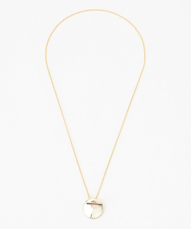 GRACE CONTINENTAL ラインコインネックレス ゴールド