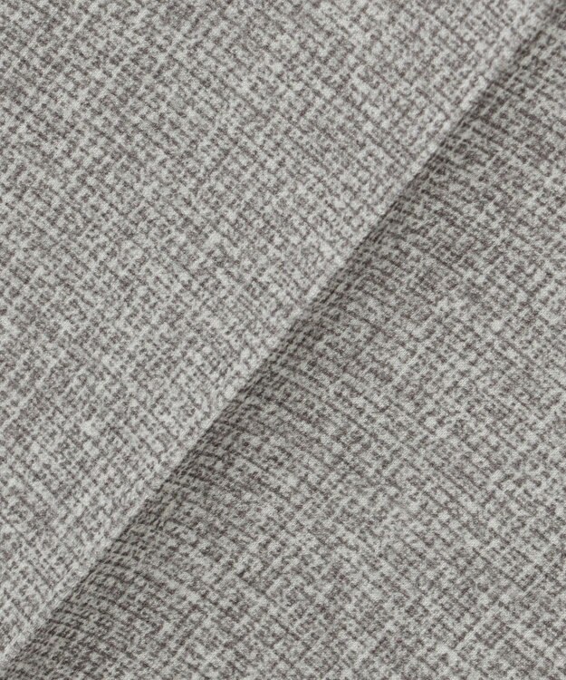 JOSEPH ABBOUD 【ストレッチ/ウエストも伸びる】ウールライクフランネルジャージーパンツ ライトグレー系