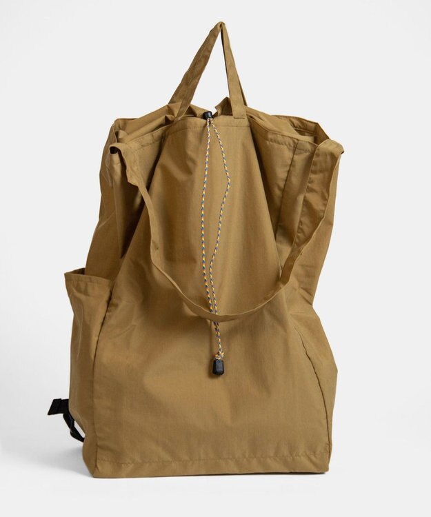 NIZYU KANO ポケッタブル 3wayリュック キャメル