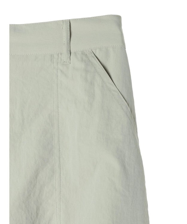 earth music&ecology バルーンカーゴスカート Light Green