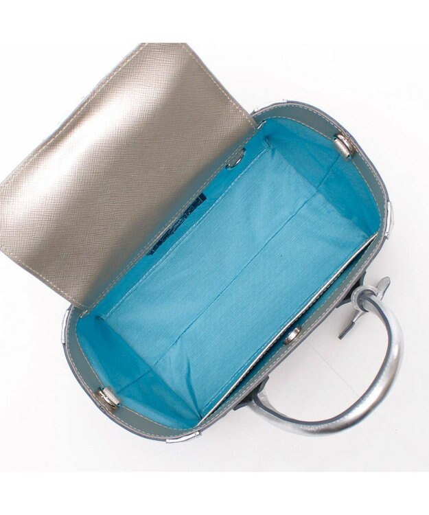 A.D.M.J. エリーゼ180mm マイクロミニトートバッグ シルバー