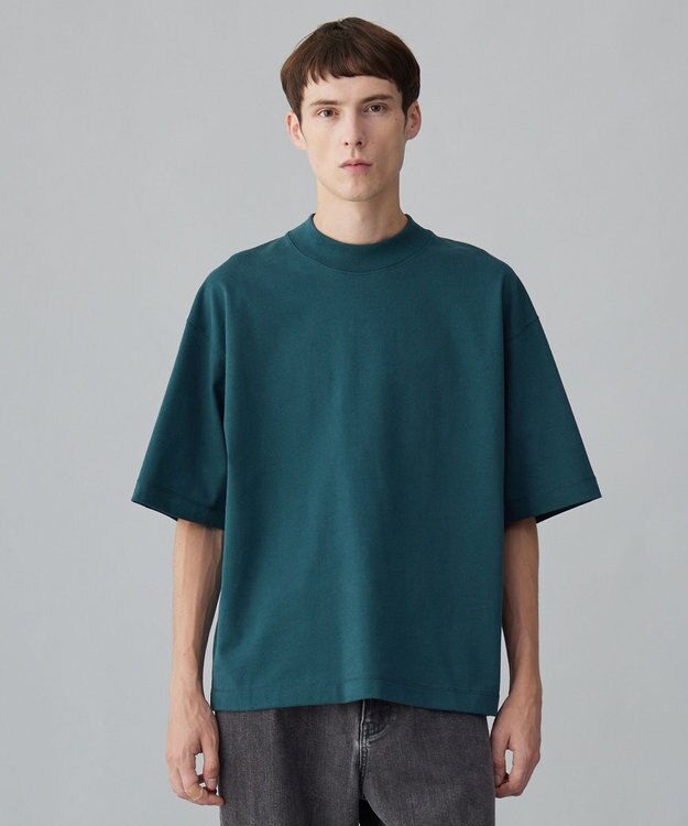 UNFILO MENS ビューティーフォルム 半袖TEE [24年春夏商品] ダークグリーン